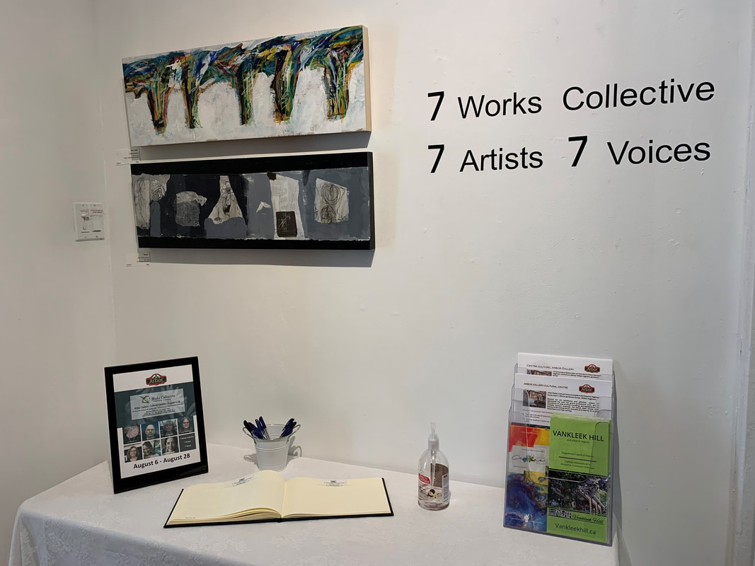 7 Works Collective artists applied to the Artscape Gibraltar Artist Residency program